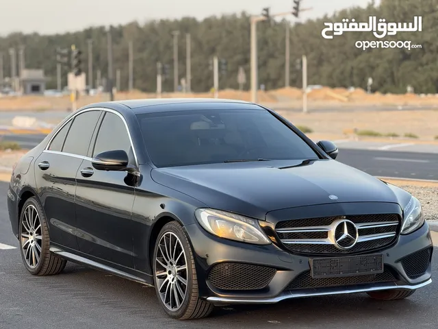 MERCEDES BENZ C200 2016 GCC FULL OPTION PERFECT CONDITION