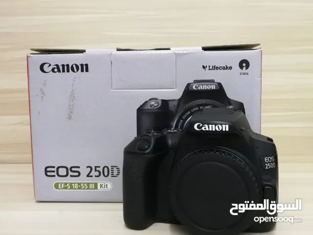 كاميرا كانون 250d مستعملة للبيع