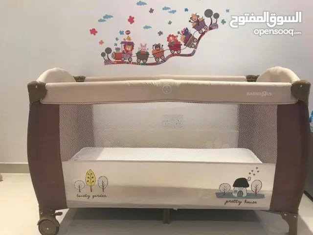 Baby bed with mattress (foldable and portable)