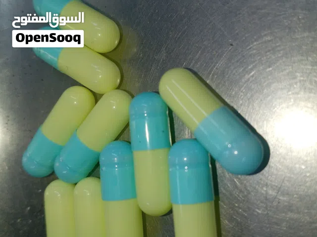 عبوات كبسوليه سكريه نشويه ذائبه ل تعبئة  مواد طبيه مغذيات  و خلطات تخسيس و ح من مواد طبيعه  كبسوليه