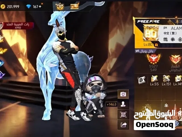 Free Fire Accounts and Characters for Sale in Cairo