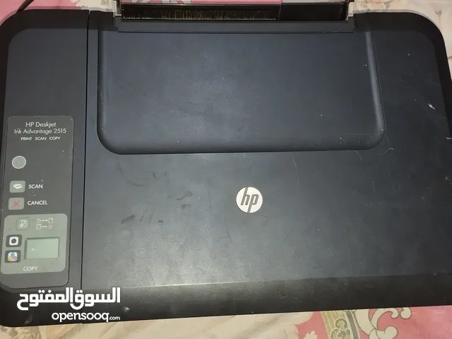 طابعة HP DeskJet 2515 مستعملة بحالة جيدة.