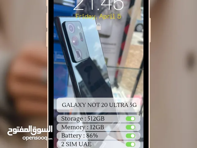 Samsung Galaxy Note 20 Ultra 5G 512 GB in Muscat