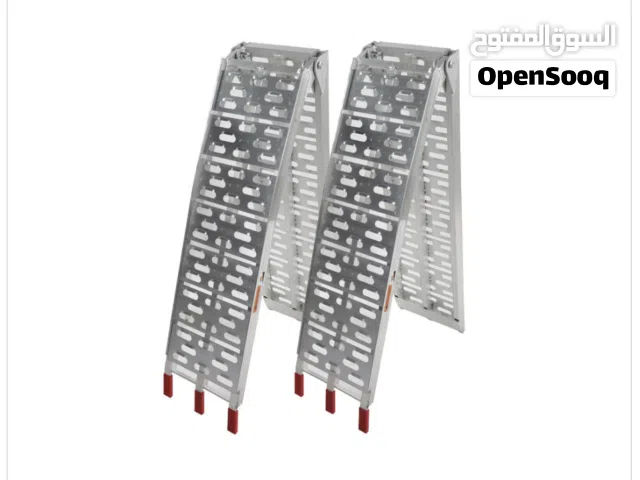 2PC Aluminum Loading Ramps with Easy Rubber Handle - 080413