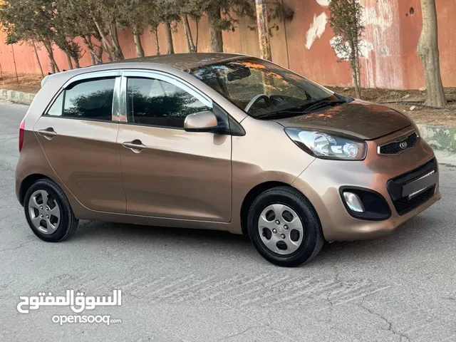 كيا بيكانتو موديل 2014 فحص كامل ولا ملاحظه إستعمال بسيط جدا محرك 1250,تومتيك