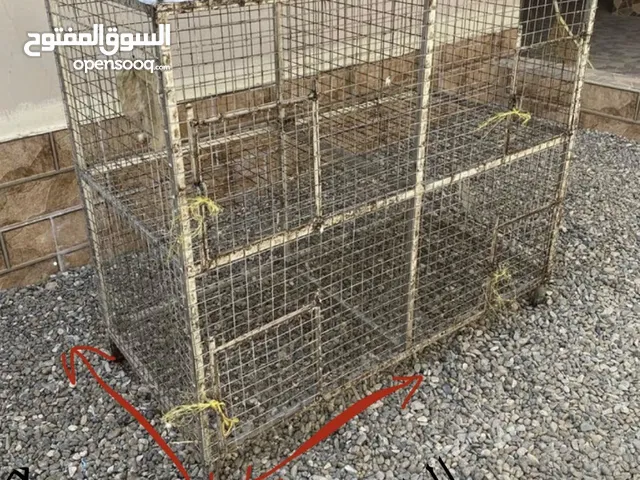 قفص 4 محاكر نظيف  بسيط استخدام الطول 38 العرض 47