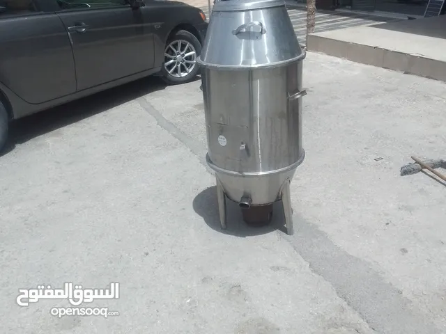 برميل الزرب الخارجي نوع المعدن ستيل بحاله ممتازه ياخذ ذبيحه كامله تعليق