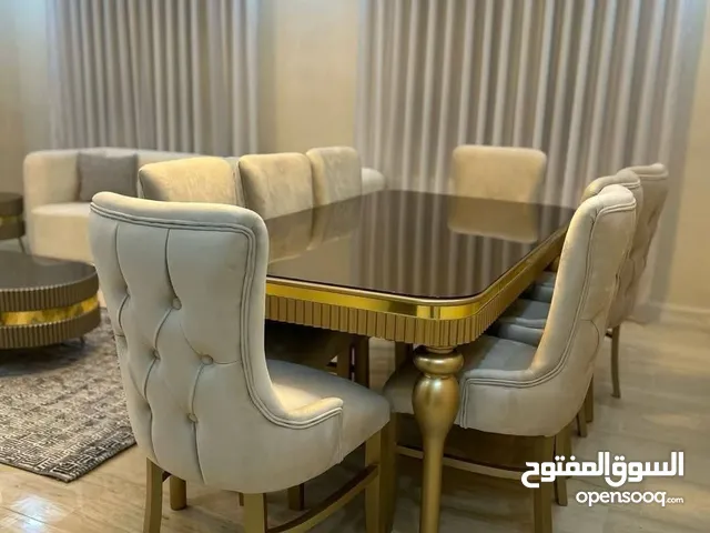 طاولة سفره 6كراسي أحدث موديلات السنة الوجه زجاج كواليتي عالي وافضل سعر على مستوى المملكه