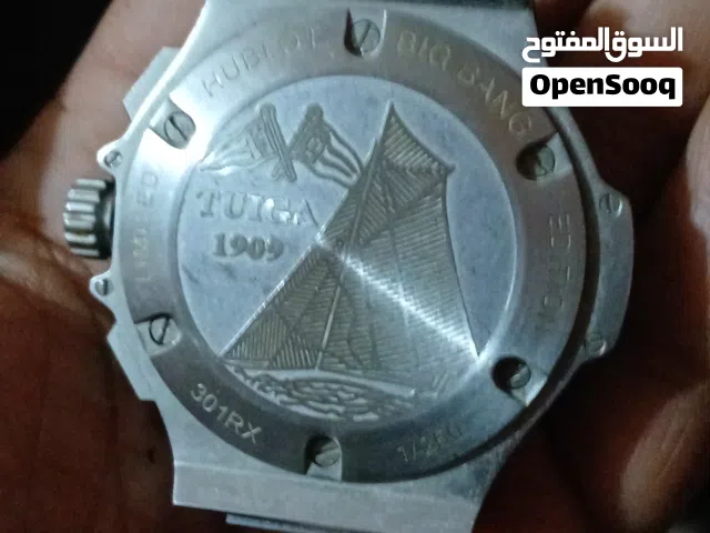 مصنوعه عام 1909يعني عمر الساعه 100سنه  ومكتوب عليها انو هاض النوع بس منو اصلي 250 قطعه وهاي رقم
