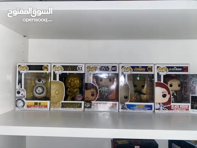 Funko pop collection (Star Wars and Marvel)