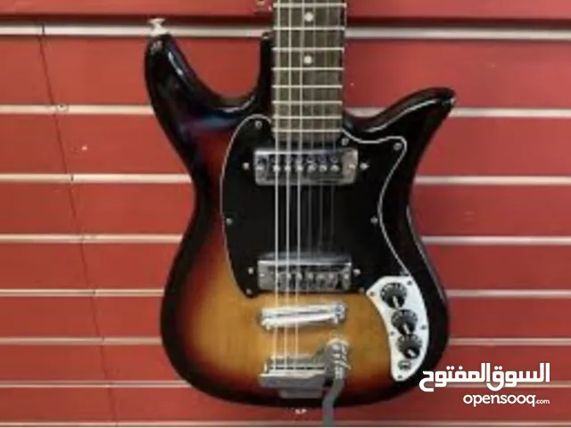 جيتار اليكتريك نوع teisco بحاله جيده جدا مع دعسات