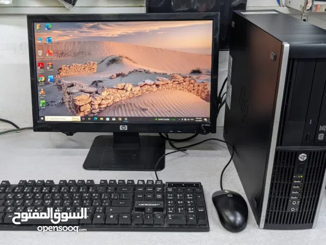 HP Core i5 3.1GHz Computer Set With 19" Monitor 8GB RAM 500GB HDD Windows & Office Ready To Use