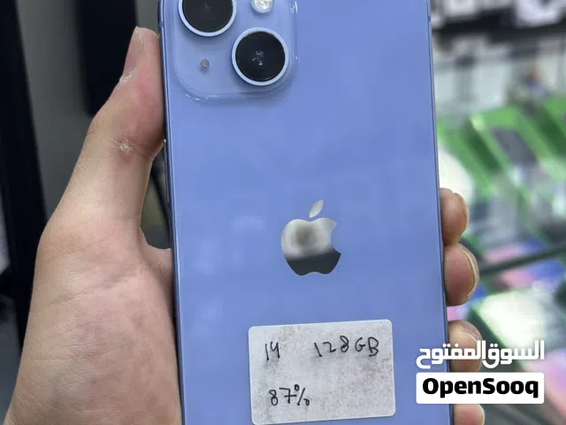 iPhone 14 128GB eSIM Battery 87%