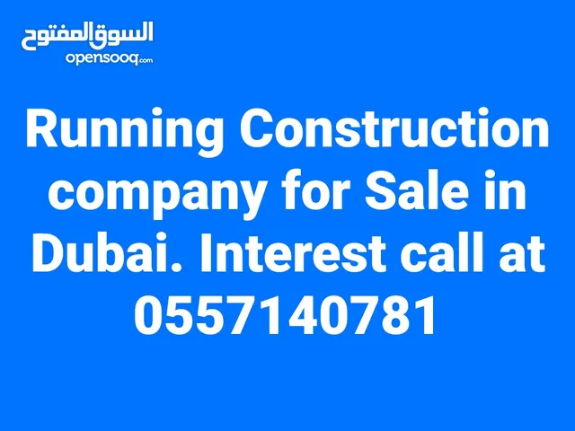 Construction Company for sale in Dubai