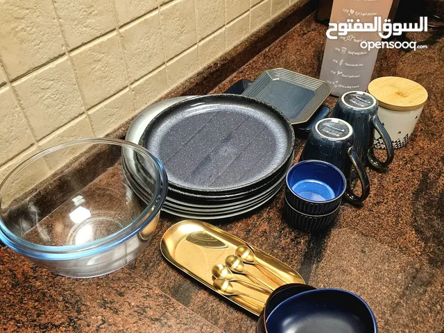 Elegant Dinnerware Set – Plates, Bowls, Platters & More – Must Sell Fast at Dubai Marina