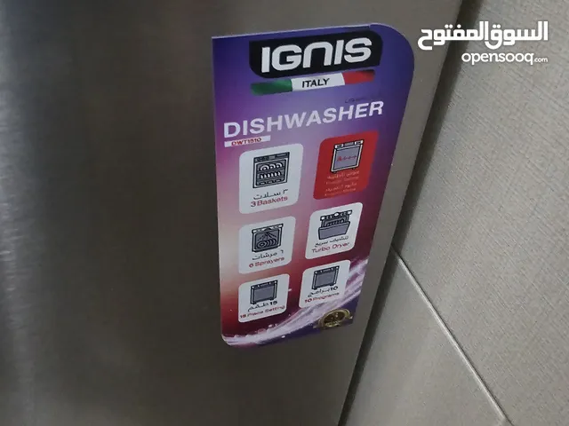 جلاية ignis (غسالة صحون وطناجر واطقم وجميع ادوات المطبخ ايطالي مكفولة استخدام شهر البيع بداعي السفر
