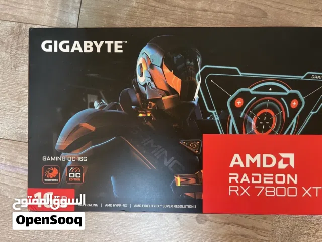 كرت شاشة RX 7800 XT 16 قيقا (جيجا بايت)