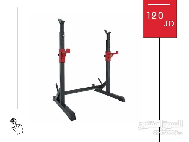حمالة راك متحرك بجودة عالية وتصميم قوي، مثالية لحمل الأوزان وتنظيم التمارين وتمنح ثبات وأمان كامل