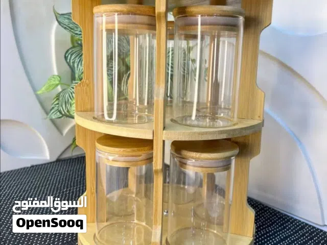 طقم التوابل العصري وصل أنيق، مرتب، مثالي للتوابل، الأعشاب، والبقوليات لترتيب عملي ولمسة فخامة