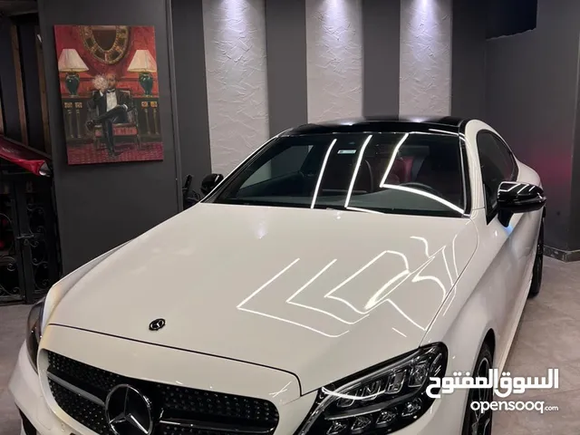 Mercedes c300 coupe amg 2020 كسر زيرو ماشيه 7000km  رخصه النزهه وساريه