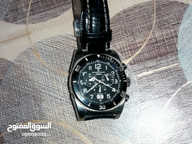 ساعة آلية سويسرية مستعملة  إسمها برنارد إتش ماير بسوم معقول