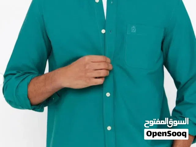 قميص أوكسفورد سادة