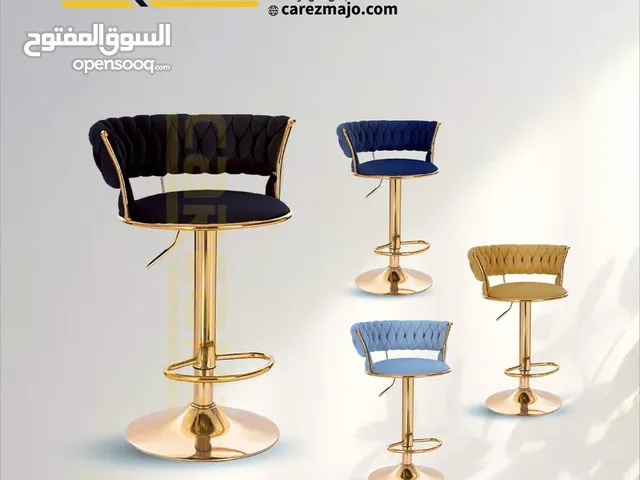 كرسي ستول بار ذهبي كراسي بار عالي كرسي مطبخ كرسي سفرة بتصميم مميز وبسعر الاقل