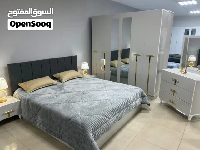 غرف نوم متوفر لون دهبي ولون فضي الغرف جدد ب باكواتهم السعر2400