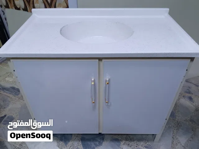 سنك متر مرمر  جديد مبطن الابواب طبقتين ومغلف بلاستيك من الداخل ضد الماء شغل تزكام توصيل