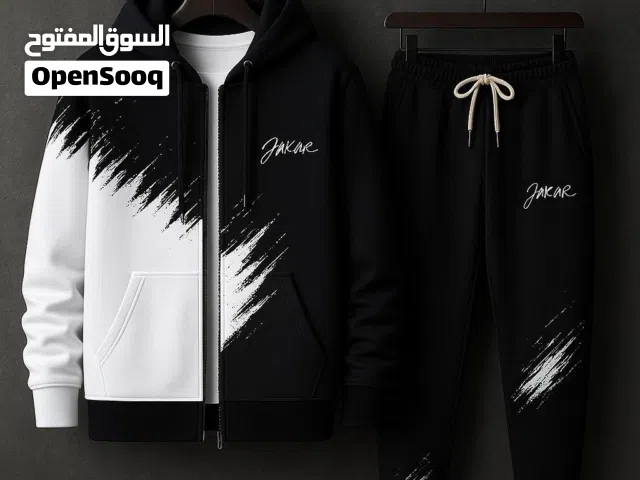 تراك رجالي قطعتين قماش قطني جميع القياسات السعر 18 الف