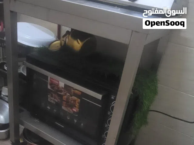 عرص خاص  مع ضمان سنة فرن كهرباء + طاولة ستيل + بوتجاز 2 عيون