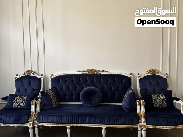 كنب صاله ازرق