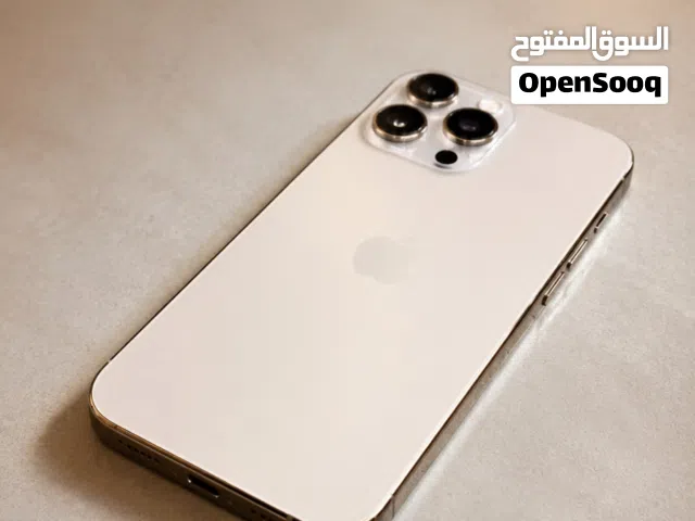 iPhone Pro Max 512GB ذهبي للبيع – حالة ممتازة