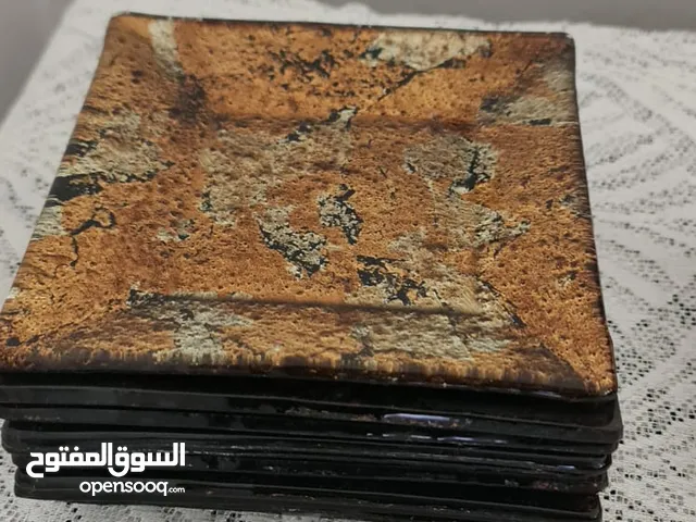 صحون صغار قزاز لتقديم الكيك او اكلات الحلو