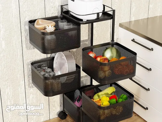 سلة تخزين خضروات 5 طوابق