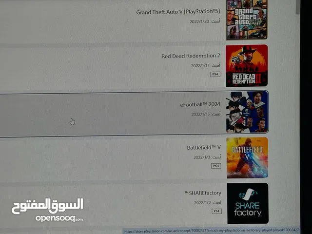 PS+ Accounts and Characters for Sale in Mafraq