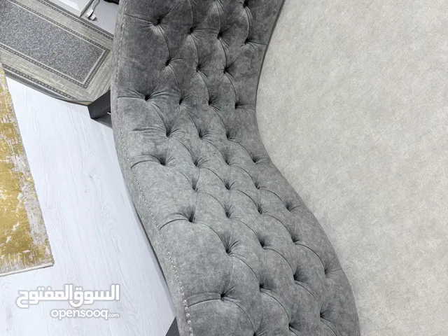 كراسي خشب زان ثقيل غير مستعمل لون رمادي و عسلي