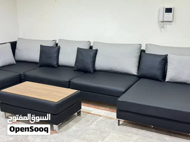 Premium Modular L-Shape Sofa Set – Convertible Sofa Bed with Center Table