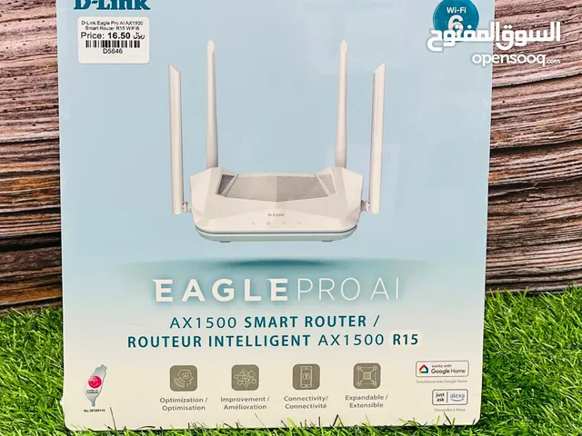 D-Link Wifi 6 Eagle Pro AI AX1500 Smart Route