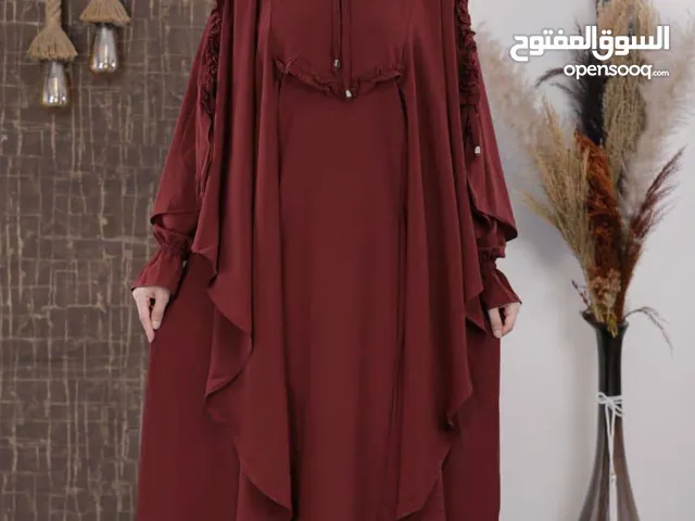 عباءة نوع ممتاز بألوان متعددة ومقاس كبير فضفاض