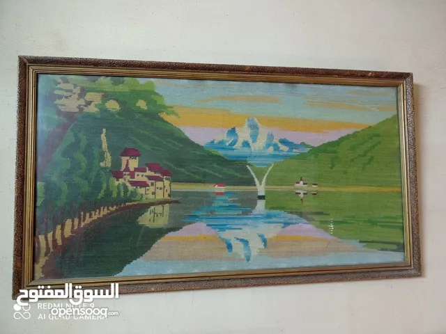 لوحات فنية وبراويز للبيع : لوحات جدارية : براويز حائط خشبية من ايكيا :  القاهرة