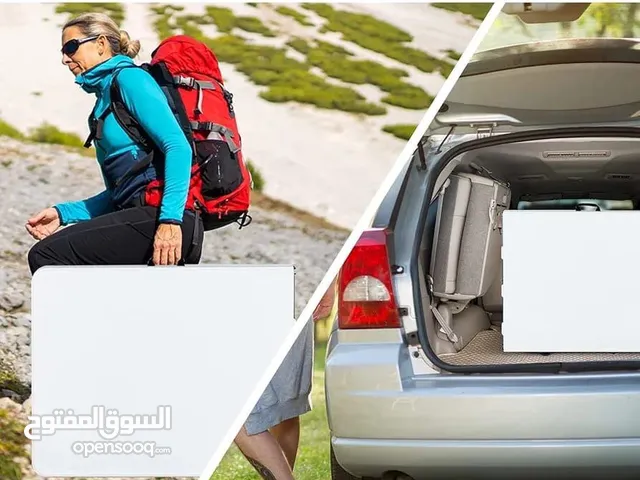 طاولة الفايبر القابلة للطي متينة امنة سهلة الحمل والطي تناسب كل المناسبات مساحة تتحمل 330 رطل
