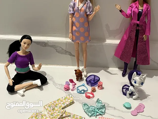 دمى باربي و ليتل بوني بجودة عالية ( للبيع )
