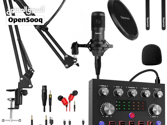 احصل على باقة البودكاست الاحترافية الآن!  Professional Podcast Equipment Bundle – كل ما تحتاجه