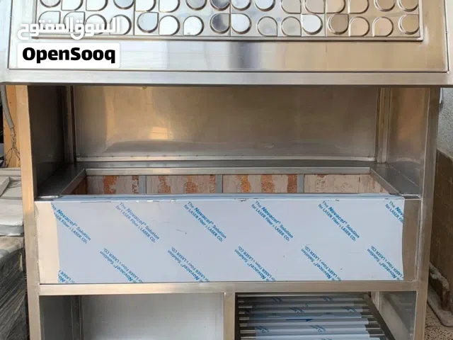 وجاء استانلس فاخر لمشاوي الفحم – تصميم عصري حوض نار 15 ميلي  طوب حراري