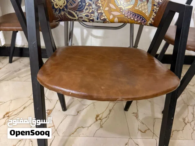 كراسي طعام جلد دوشمة متينات