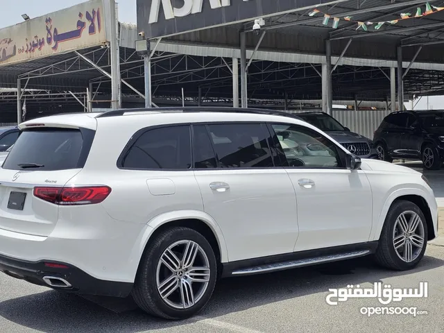 2021 GLS 450 MERCEDES WHITE V6 CYLINDER