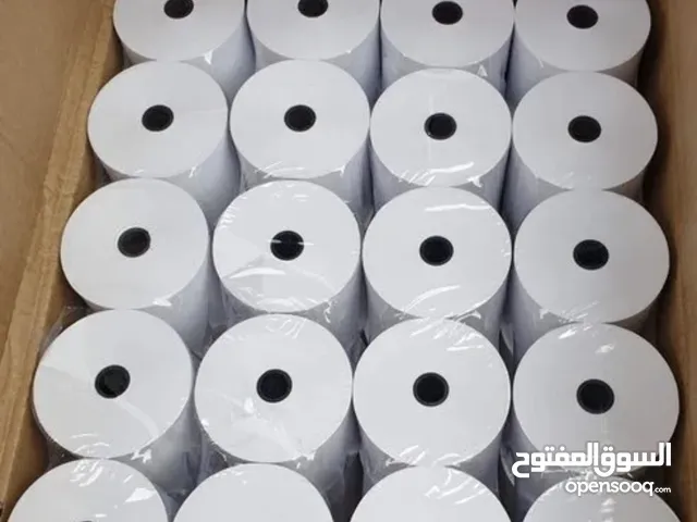 Thermal paper cash rolls  ورق فواتير حراري  Premium quality
