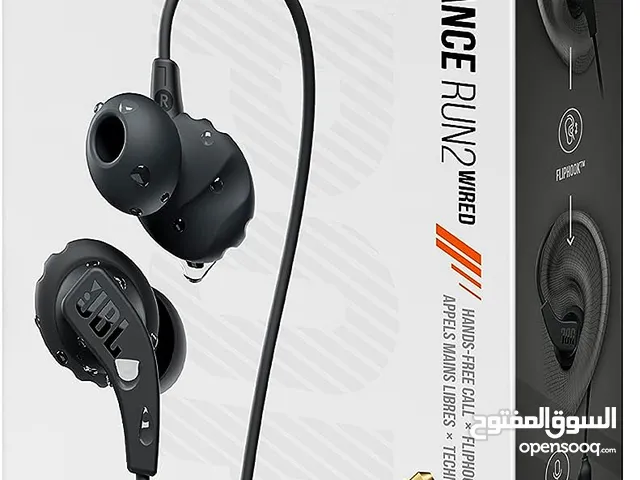 سماعات سلك براند JBL Endurance run 2  جديده