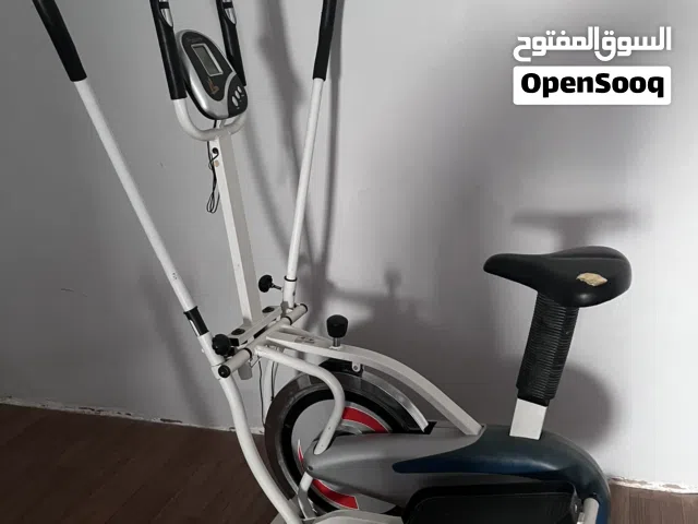 للبيع جهاز إليبتيكال + دراجة رياضية منزليه
